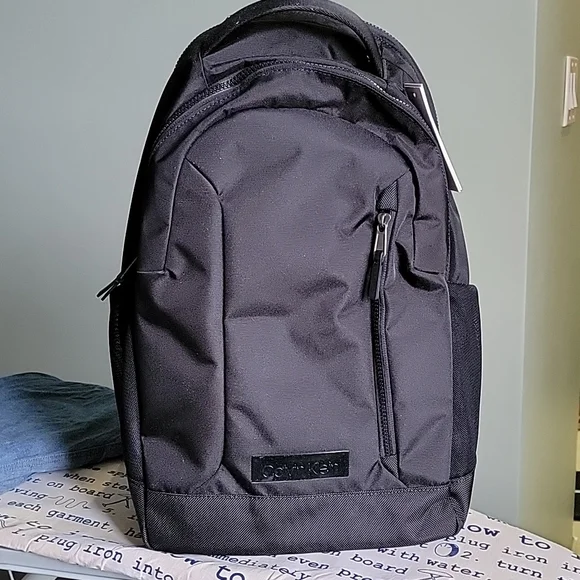 NWT Calvin Klein backpack NWT Calvin Klein Whendi Nylon & Mesh Draw String Backpack  main image 4